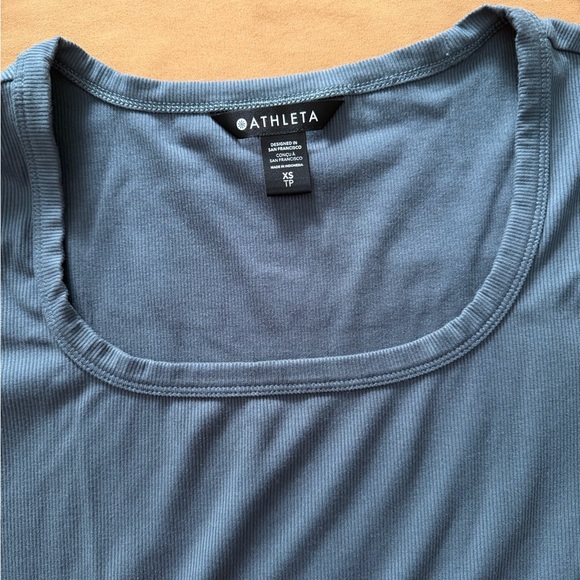 Athleta Signature Ribbed Square Neck - Picture 2 of 5